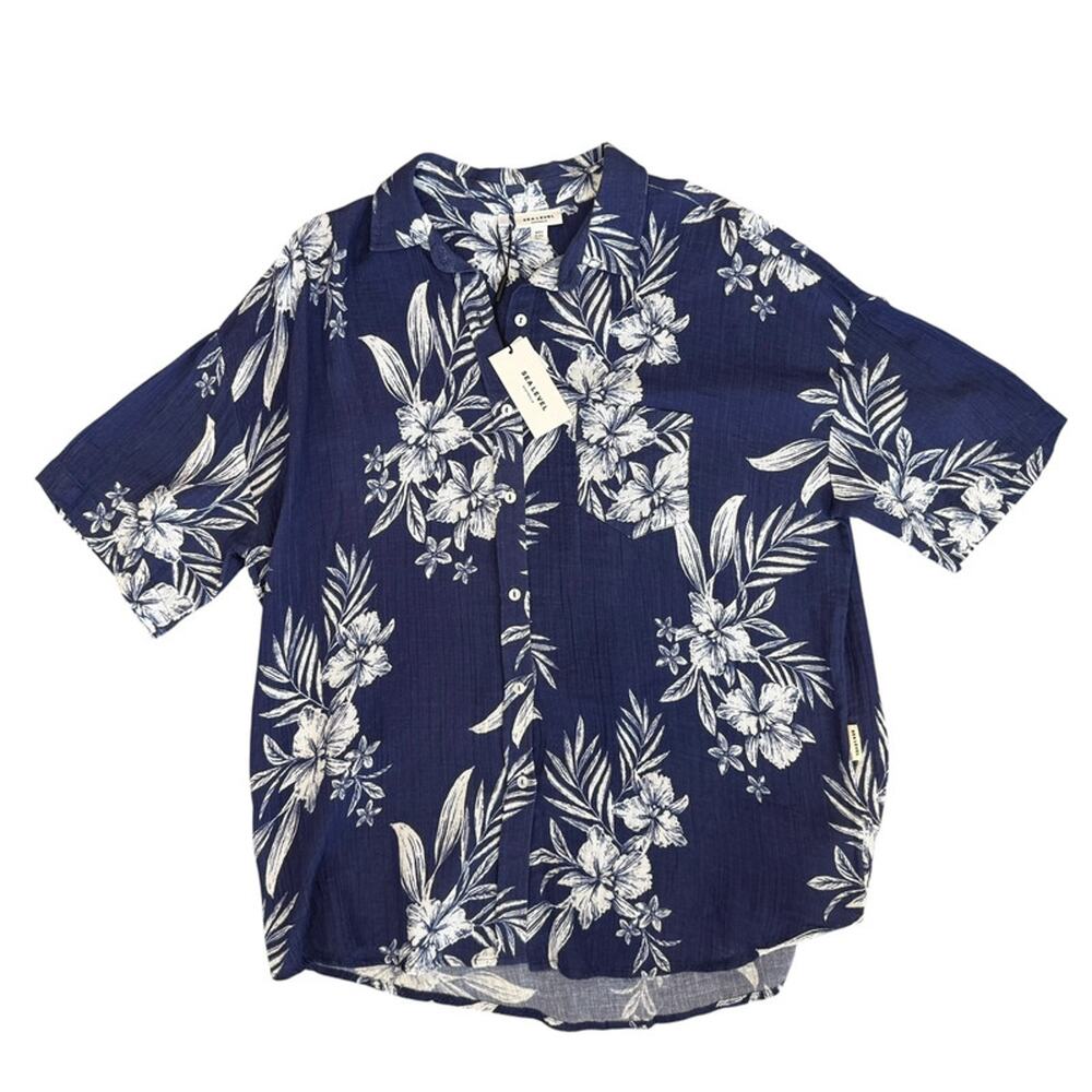 Brand New Sea Level Australia Tropical Button Down Small